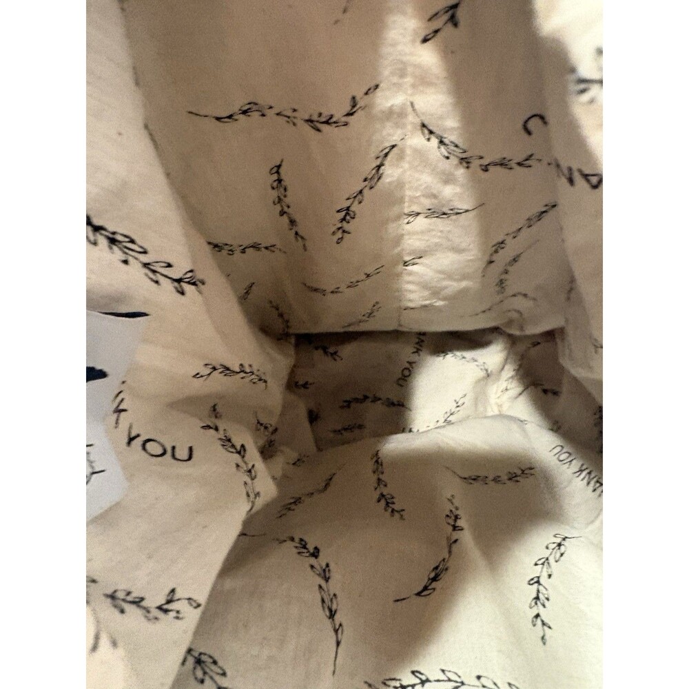 NEW Rice Love Backpack Drawstring Closure Handcrafted Travel Bag Purse Backpack - Picture 4 of 6